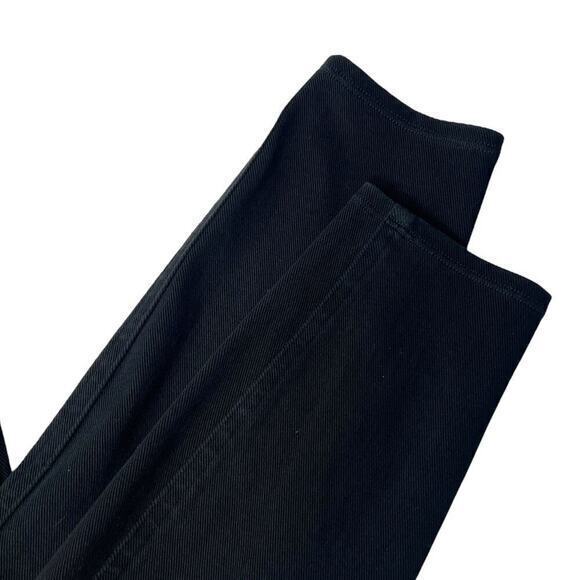 SPANX Black Jean-ish Leggings Tummy Control Pockets Size Medium - Picture 6 of 7